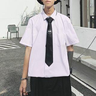 Couple Matching Short-sleeve Shirt / Harem Pants / Set
