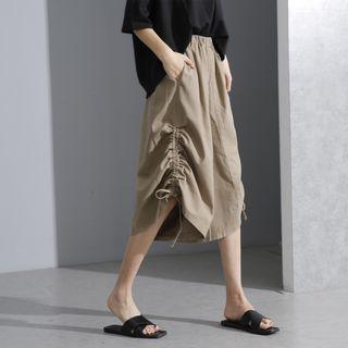 Drawstring-side Culottes