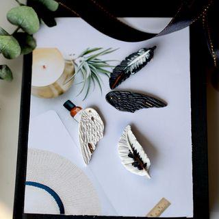 Feather Brooch ( Various Designs )