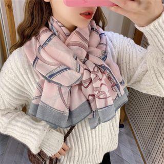 Printed Linen Scarf