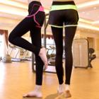 Inset Shorts Workout Leggings