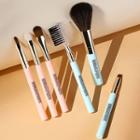 Set Of 6: Makeup Brush L0965 - 5 Pcs - Mixed Color - One Size