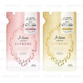 Kose - Je Laime Amino Supreme Hair Shampoo Refill 350g - 2 Types