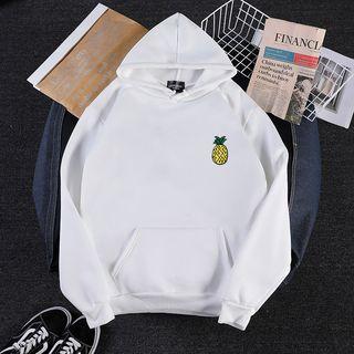 Pineapple Embroidered Hoodie