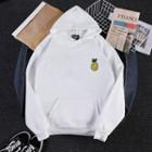 Pineapple Embroidered Hoodie