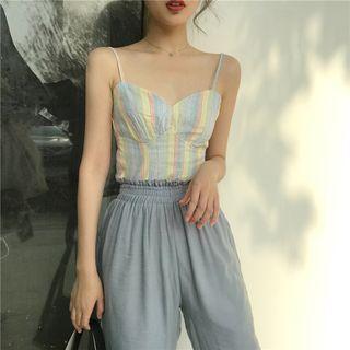 V-neck Camisole Top As Shown In Figure - One Size