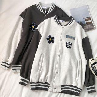 Tow Tone Baseball Jacket