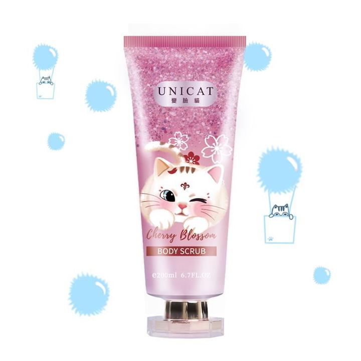 Unicat - Nicotinamide Cherry Blossom Body Scrub 200ml