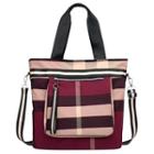 Plaid Carryall Bag