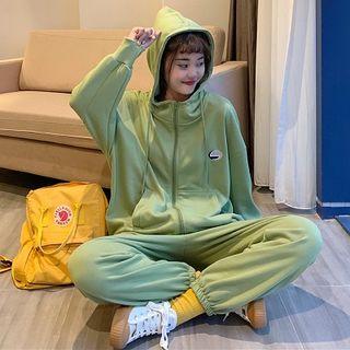 Set: Logo Zip Hoodie + Sweatpants