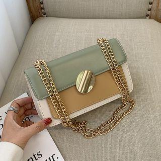 Paneled Crossbody Bag