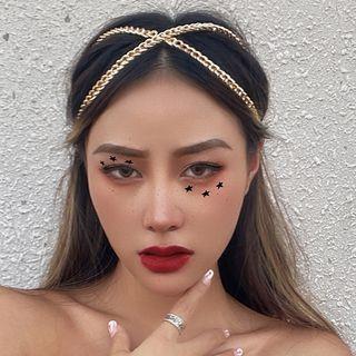 Crisscross Chain Headband
