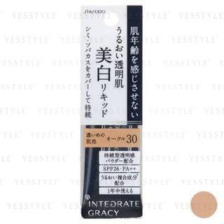 Shiseido - Integrate Gracy White Liquid Foundation Spf 26 Pa++ (#030 Ocher) 25g