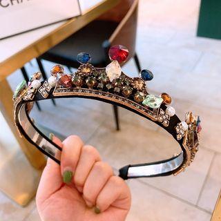 Rhinestone Tiara Headband