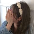 Faux Pearl Wavy Headband