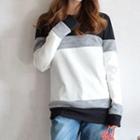 Long-sleeve Color Block Pullover