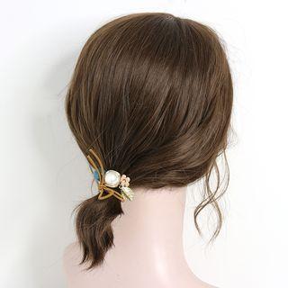 Glaze Resin Flower Hair Tie