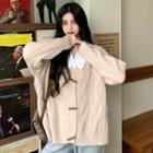 V-neck Toggle Cardigan