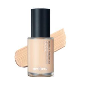 Peripera - Double Longwear Cover Foundation - 3 Colors #03 Classic Sand