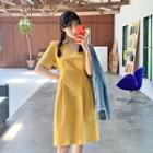 [lovb] Plain Cotton A-line Dress
