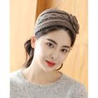 Corsage Wide Knit Hair Band