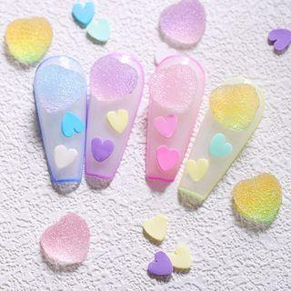 Gummy Heart Nail Art Decoration