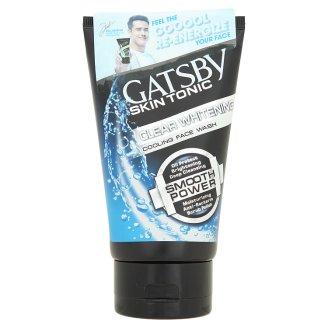 Mandom - Gatsby Cooling Face Wash (clear Whitening) (silver) 100g