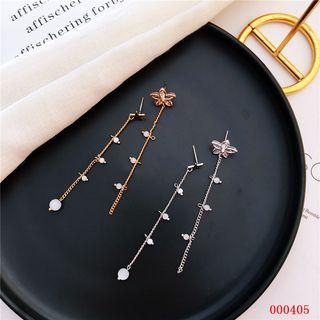 Asymmetric Long Ear Stud
