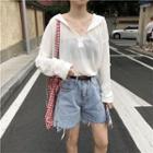 Knit Light Hoodie