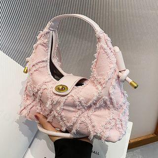 Distressed Shoulder Bag
