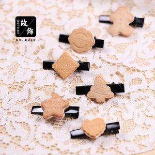 Plastic Biscuits Earring