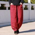 Padded Loose-fit Pants