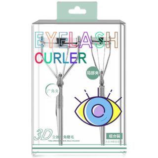 Set Of 2 : Stainless Steel Eyelash Curler Set Of 2 - Silver - One Size