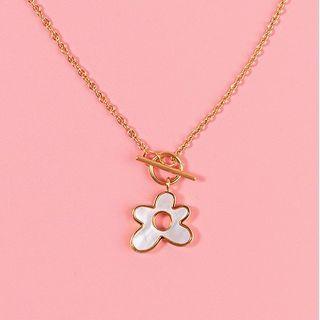 Floral Necklace Flower Necklace - One Size
