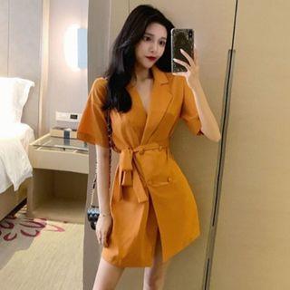 Short-sleeve A-line A-line Dress