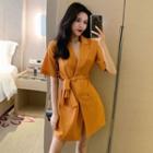 Short-sleeve A-line A-line Dress
