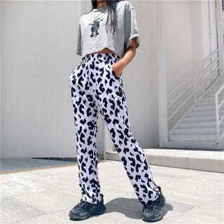 Leopard Printed Pants