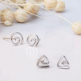 Swirl Stud Earring