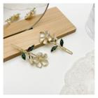 Flower Hair Clip Off-white - One Size