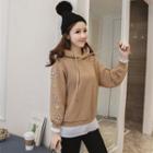 Fleece Studded Hoodie