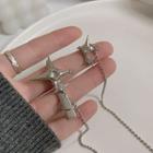 Star Hair Clip Silver - One Size
