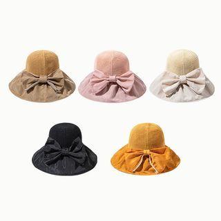Foldable Bow Sun Hat