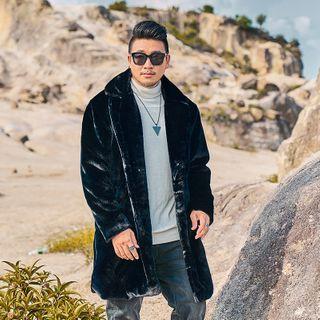 Furry Plain Coat