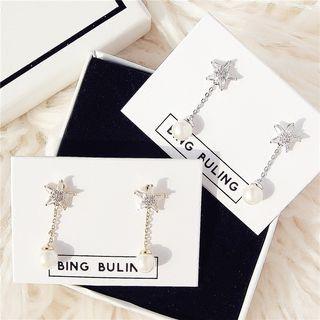 Beaded Star Earring