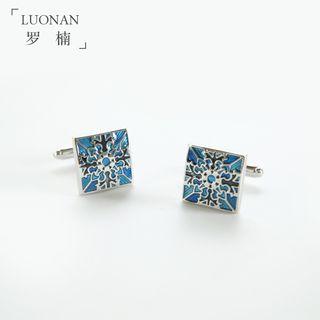 Patterned Square Cufflinks