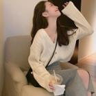 Perforated Cardigan / Skirt