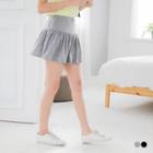 A-line Pleat Flare Shorts
