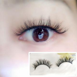 False Eyelashes Mt-1050 - One Size