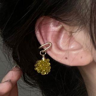 Grapes Dangle Earring