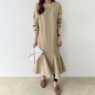Mermaid Maxi Sweatshirt Dress